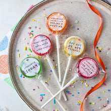 Load image into Gallery viewer, Working From Home Reward Small Lollipops Set - Suck It &amp; Say
