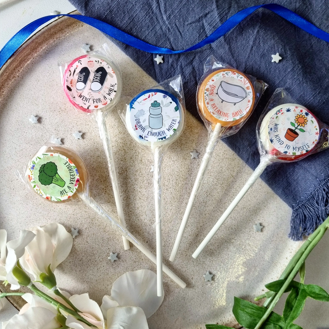 Self Care Reward Lollipop Set