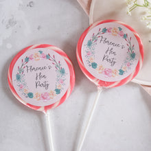 Load image into Gallery viewer, Floral Wreath Hen Party Giant Lollipops
