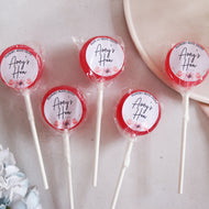 Floral Hen Party Lollipops - Suck It & Say
