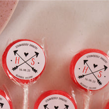 Load image into Gallery viewer, Initials Wedding Favour Lollipops
