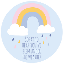Load image into Gallery viewer, Sorry To Hear You&#39;ve Been Under The Weather Lollipop - Suck It &amp; Say
