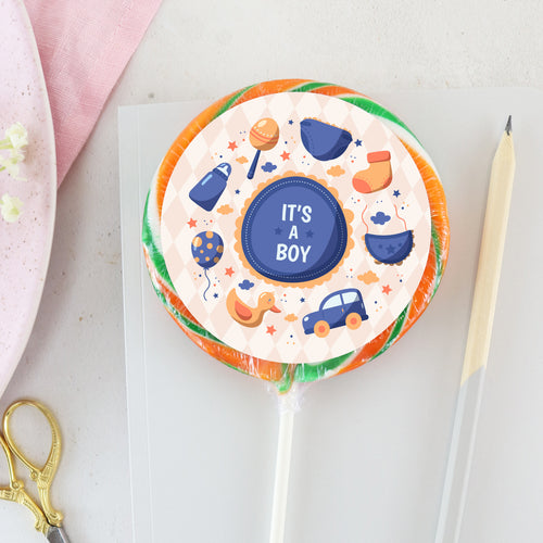 Boys and their Toys Lollipop - Suck It & Say