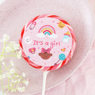 'It's A Girl' Lollipop - Suck It & Say