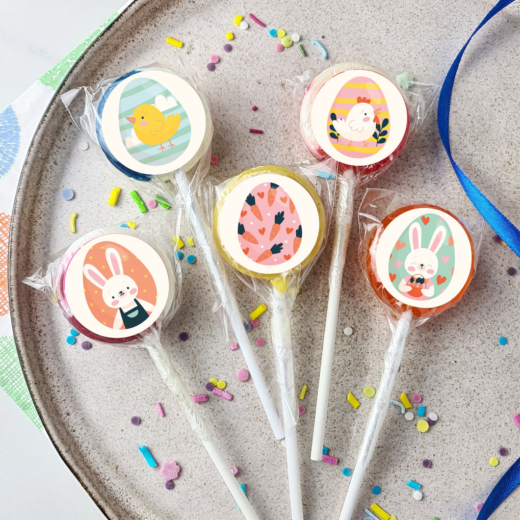 Kids Easter Small Lollipop Set