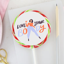 Load image into Gallery viewer, Love Your Body Lollipop - Suck It &amp; Say
