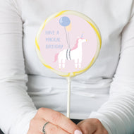 Have A Magical Birthday Lollipop - Suck It & Say