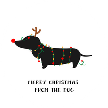 Load image into Gallery viewer, Merry Christmas From The Dog Lollipop
