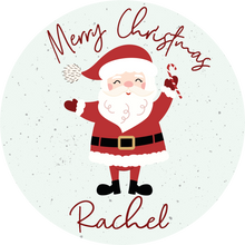 Load image into Gallery viewer, Personalised Santa Merry Christmas Lollipop
