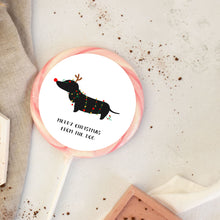 Load image into Gallery viewer, Merry Christmas From The Dog Lollipop
