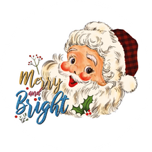 Load image into Gallery viewer, Merry and Bright Vintage Santa Lollipop
