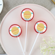 Personalised Modern Baby Shower Lollipops