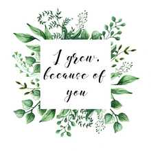 Load image into Gallery viewer, I Grew Because Of You Mother&#39;s Day Lollipop - Suck It &amp; Say
