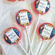 Multicolour Wedding Favour Lollipops