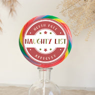 Naughty List Lollipop - Suck It & Say