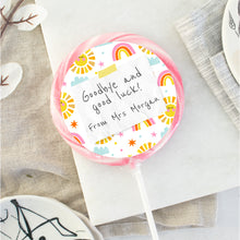 Load image into Gallery viewer, Personalised Goodbye and Good Luck Giant Lollipop
