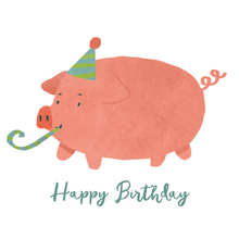 Load image into Gallery viewer, Pig Birthday Lollipop
