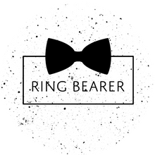 Load image into Gallery viewer, Ring Bearer Dickie Bow Lollipop
