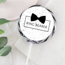 Load image into Gallery viewer, Ring Bearer Dickie Bow Lollipop
