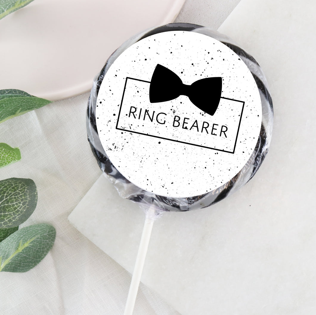 Ring Bearer Dickie Bow Lollipop