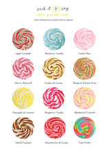Load image into Gallery viewer, Personalised Polka Dot First Day of Year Giant Lollipop
