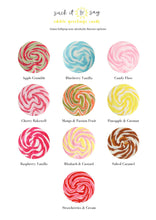 Load image into Gallery viewer, Personalised Gold Frame Giant Baby Shower Lollipops
