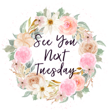 Load image into Gallery viewer, &#39;See You Next Tuesday&#39; Floral Lollipop
