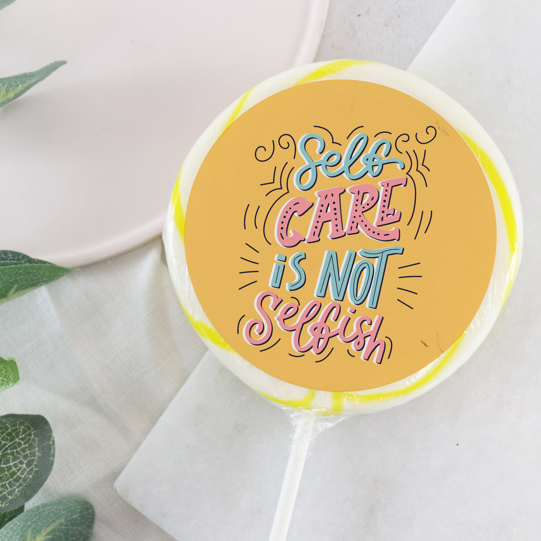 Self Care Lollipop - Suck It & Say