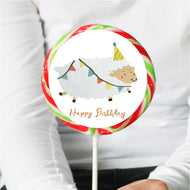 Sheep Birthday Lollipop