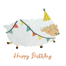 Load image into Gallery viewer, Sheep Birthday Lollipop
