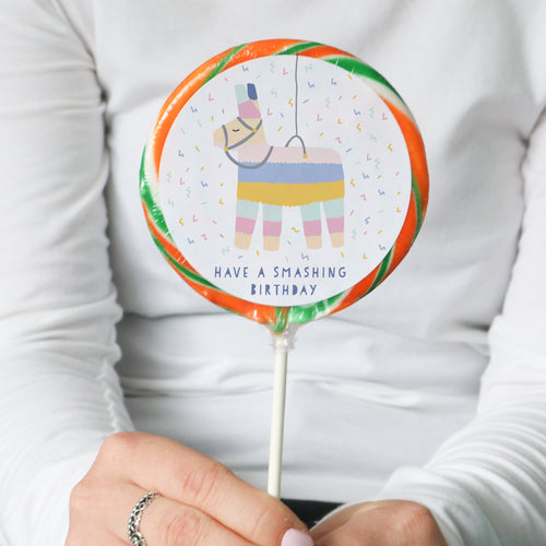 Smashing Birthday Lollipop - Suck It & Say