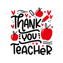 Load image into Gallery viewer, Red Apple Thank You Teacher Giant Lollipop
