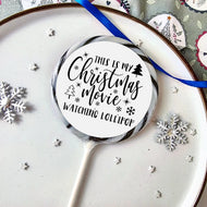 This is my Christmas Movie Watching Lollipop