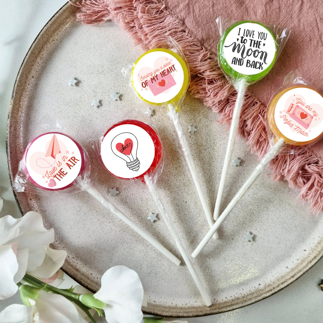 Valentine's Small Lollipop Set