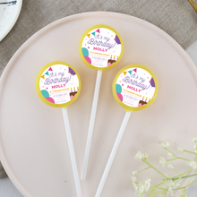 Load image into Gallery viewer, Personalised White Party Invitation Lollipops
