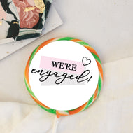 We're Engaged Lollipop