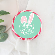 Load image into Gallery viewer, White and Pink Bunny Ears Lollipop - Suck It &amp; Say
