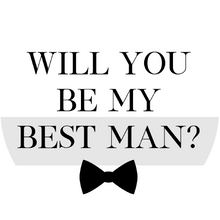 Load image into Gallery viewer, Will You Be My Best Man Lollipop
