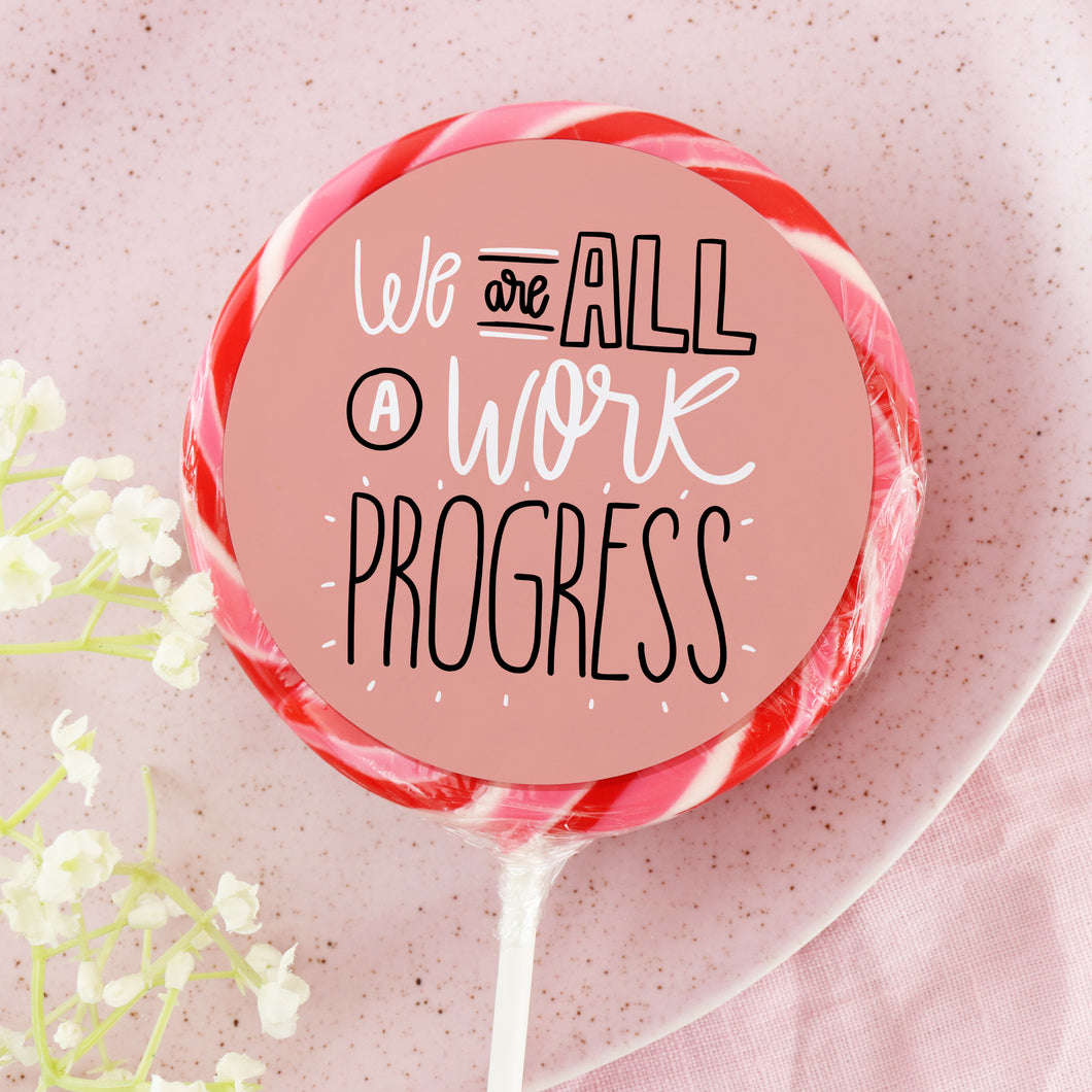 Work In Progress Lollipop - Suck It & Say