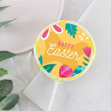 Load image into Gallery viewer, Yellow Flowers Happy Easter Lollipop
