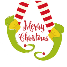 Load image into Gallery viewer, Merry Christmas Elf Feet Lollipop - Suck It &amp; Say
